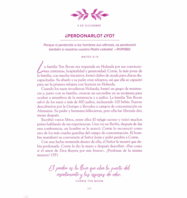 Libro devocional Un Año con Dios - Imagen 3